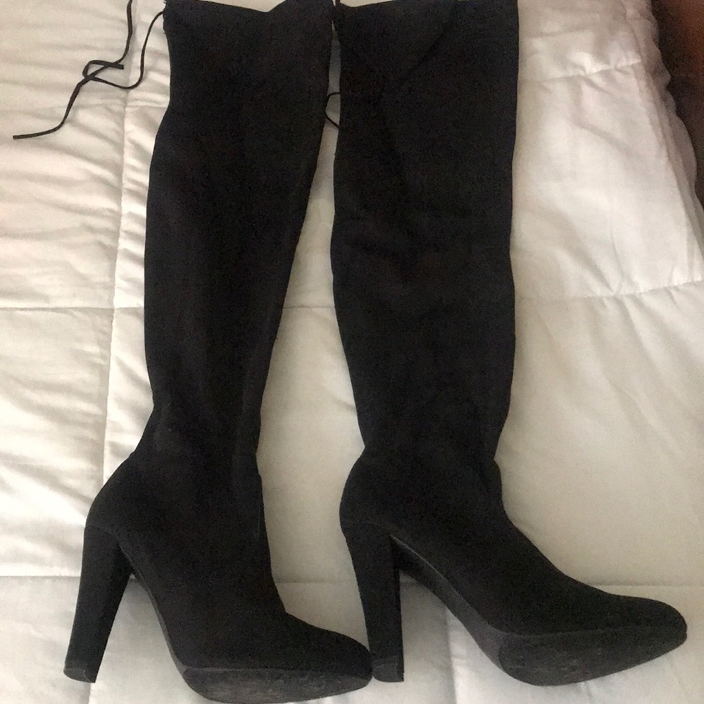 STEVE MADDEN THIGH HIGH BOOTS - SIZE 9 - LIKE NEW